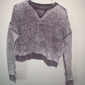 Kendall & Kylie cropped crew neck